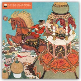 Abbildung von Flame | Art Déco Fairytales - Art Déco Märchen 2026 - Original Flame Tree Publishing-Kalender [Kalender] | 1. Auflage | 2025 | beck-shop.de