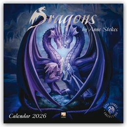 Abbildung von Dragons by Anne Stokes Wall Calendar 2026 (Art Calendar) | 1. Auflage | 2025 | beck-shop.de
