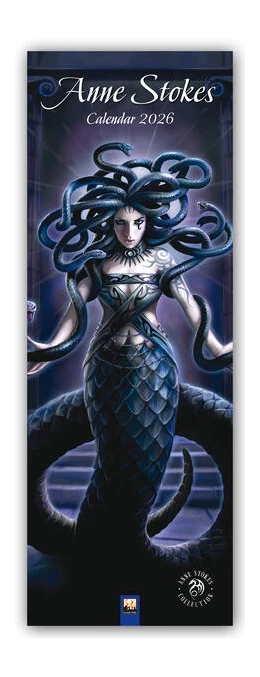 Abbildung von Anne Stokes Slim Calendar 2026 (Art Calendar) | 1. Auflage | 2025 | beck-shop.de
