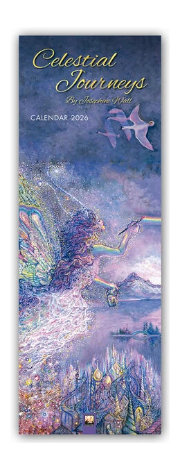 Abbildung von Celestial Journeys by Josephine Wall Slim Calendar 2026 (Art Calendar) | 1. Auflage | 2025 | beck-shop.de