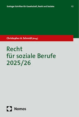 Abbildung von Schmidt | Recht für soziale Berufe 2025/26 | 1. Auflage | 2025 | beck-shop.de