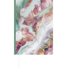 Abbildung von Alpha Edition | Campustimer Blue Marble - A5 Semester-Planer - Studenten-Kalender 2025/2026 - Notiz-Buch - Marmor - Weekly - Alpha Edition | 1. Auflage | 2025 | beck-shop.de