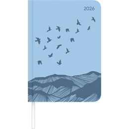 Abbildung von Alpha Edition | Lady Journal Deluxe Sky 2026 - Taschen-Kalender A6 (10,7x15,2 cm) - Tucson Einband - mit Motivprägung - Weekly - 192 Seiten - Alpha Edition | 1. Auflage | 2025 | beck-shop.de