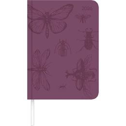 Abbildung von Alpha Edition | Lady Journal Deluxe Purple 2026 - Taschen-Kalender A6 (10,7x15,2 cm) - Tucson Einband - mit Motivprägung - Weekly - 192 Seiten - Alpha Edition | 1. Auflage | 2025 | beck-shop.de