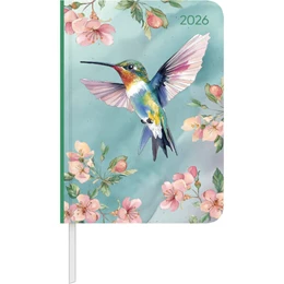 Abbildung von Alpha Edition | Daily Journal Hummingbird 2026 - Taschen-Kalender A6 - Kolibri - Day By Day - 352 Seiten - Notiz-Buch - Alpha Edition | 4. Auflage | 2025 | beck-shop.de
