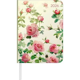 Abbildung von Alpha Edition | Daily Journal Roses 2026 - Taschen-Kalender A6 - Rose - Day By Day - 352 Seiten - Notiz-Buch - Alpha Edition | 1. Auflage | 2025 | beck-shop.de