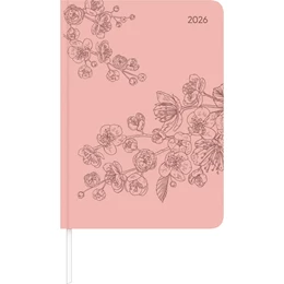 Abbildung von Alpha Edition | Lady Journal Grande Deluxe Salmon 2026 - Taschen-Kalender A5 (15x21 cm) - Tucson Einband - mit Motivprägung - Weekly - 128 Seiten - Alpha Edition | 1. Auflage | 2025 | beck-shop.de