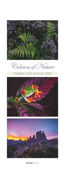 Abbildung von Colours of Nature - Triplets 2026 - Streifenkalender XXL 25x69 cm - Bildkalender im Hochformat - Naturkalender - Wandkalender - Wandplaner | 1. Auflage | 2025 | beck-shop.de