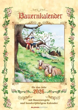Abbildung von Alpha Edition | Bauernkalender 2025 - Bildkalender A3 (29,7x42 cm) - mit Feiertagen (DE/AT/CH) und Platz für Notizen - inkl. Bauernregeln - Wandkalender | 1. Auflage | 2025 | beck-shop.de