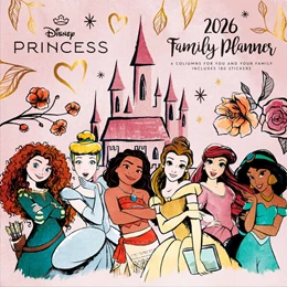 Abbildung von DISNEY PRINCESS Familienplaner im Format 30 x 30 | 1. Auflage | 2025 | beck-shop.de
