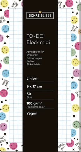 Abbildung von Korsch | To-do Block midi Smile | 1. Auflage | 2025 | beck-shop.de