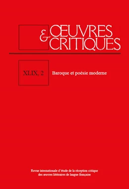 Abbildung von OEUVRES & CRITIQUES XLIX, 2 | 1. Auflage | 2025 | beck-shop.de
