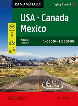Abbildung von Freytag & Berndt | USA - Canada - Mexico, Autoatlas 1:400.000 - 1:16.000.000, freytag & berndt | 1. Auflage | 2025 | beck-shop.de