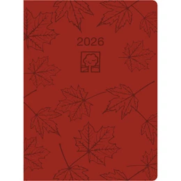 Abbildung von Zettler Kalender | Taschenkalender rot 2026 - Bürokalender 10,2x14,2 - 1 Tag auf 1 Seite - robuster Kartoneinband - Stundeneinteilung 7-19 Uhr - Blauer Engel - 610-0711 | 1. Auflage | 2025 | beck-shop.de
