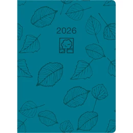 Abbildung von Zettler Kalender | Taschenkalender türkis 2026 - Bürokalender 10,2x14,2 - 1 Tag auf 1 Seite - robuster Kartoneinband - Stundeneinteilung 7-19 Uhr - Blauer Engel - 610-0721 | 1. Auflage | 2025 | beck-shop.de