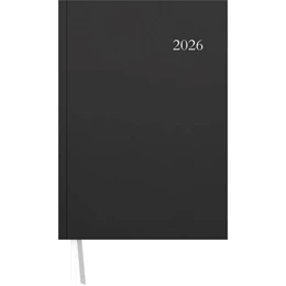 Abbildung von Zettler Kalender | Terminbuch anthrazit 2026 - Bürokalender A4 (21x29,7 cm) - 1 Tag 1 Seite - Einband wattiert - Viertelstundeneinteilung 7:30 - 20 Uhr - 886-0021 | 1. Auflage | 2025 | beck-shop.de