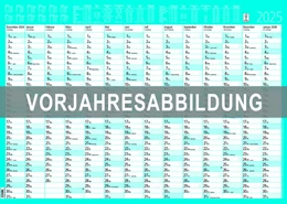 Abbildung von Zettler | Jahresplaner 14 Monate foliert 2026 - Plakat-Kalender 86x61 cm - abwischbar - Ferienübersicht - Arbeitstagezählung - Zettler | 1. Auflage | 2025 | beck-shop.de