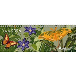 Abbildung von DUMONT Kalender | Tischquerkalender Jungle 2026 - hübsches Blumendesign - 29,7 x 10,5 cm - Spiralbindung - mit viel Platz für Einträge | 1. Auflage | 2025 | beck-shop.de