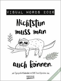 Abbildung von Korsch | Visual Words 2026 | 1. Auflage | 2025 | beck-shop.de