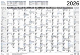 Abbildung von Korsch | Großer Wandtimer 2026 | 1. Auflage | 2025 | beck-shop.de