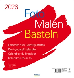 Abbildung von Korsch | Foto-Malen-Basteln Bastelkalender weiß groß 2026 | 1. Auflage | 2025 | beck-shop.de