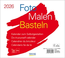 Abbildung von Korsch | Foto-Malen-Basteln Bastelkalender quer weiß 2026 | 1. Auflage | 2025 | beck-shop.de