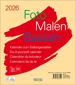Abbildung von Korsch | Foto-Malen-Basteln Bastelkalender beige 2026 | 1. Auflage | 2025 | beck-shop.de