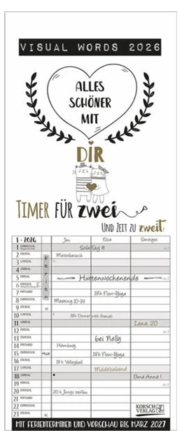Abbildung von Korsch | Visual Words Timer für 2 2026 | 1. Auflage | 2025 | beck-shop.de
