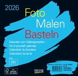 Abbildung von Korsch | Foto-Malen-Basteln Bastelkalender schwarz quer 2026 | 1. Auflage | 2025 | beck-shop.de