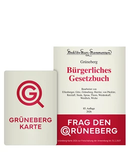 Abbildung von Grüneberg-Karte 2026 | | 2026 | beck-shop.de