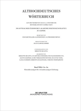 Abbildung von Schmid | Band VIII,2: So – Sz- 21.-24. Lieferung | 1. Auflage | 2025 | beck-shop.de