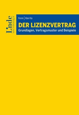 Abbildung von Krenn / Alavi Kia | Der Lizenzvertrag | 1. Auflage | 2025 | beck-shop.de
