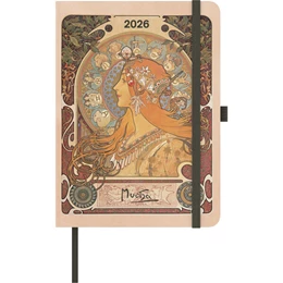 Abbildung von Neumann Verlage | Alfons Mucha 2026 - Buchkalender - Taschenkalender - Kunstkalender - 16x22 | 1. Auflage | 2025 | beck-shop.de