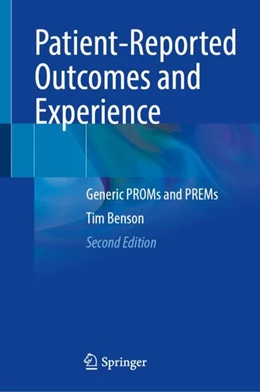 Abbildung von Benson | Patient-Reported Outcomes and Experience | 2. Auflage | 2025 | beck-shop.de