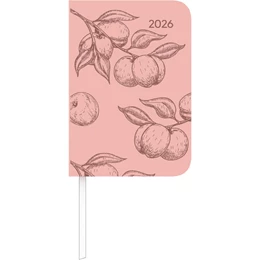 Abbildung von Alpha Edition | Lady Journal Mini Deluxe Salmon 2026 - Taschen-Kalender 8x11,5 cm - Tucson Einband - mit Motivprägung - Weekly - 144 Seiten - Alpha Edition | 1. Auflage | 2025 | beck-shop.de