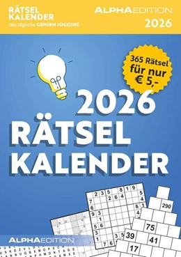 Abbildung von Rätselkalender 2026 Tagesabreißkalender - 11,8x15,9 - Rätselkalender - Knobelkalender - Tischkalender | 1. Auflage | 2025 | beck-shop.de