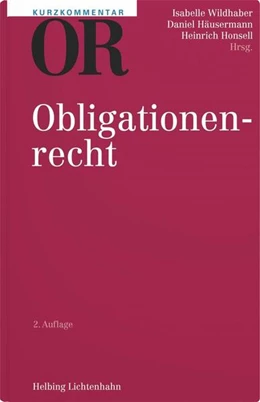 Abbildung von Obligationenrecht: OR | 2. Auflage | 2025 | beck-shop.de