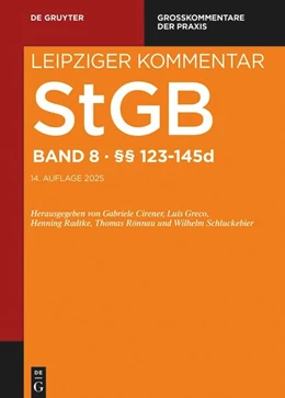 Abbildung von Herb / Krauß | §§ 123-145d | 14. Auflage | 2025 | beck-shop.de