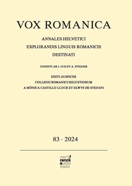 Abbildung von VOX ROMANICA 83 (2024) | 1. Auflage | 2025 | beck-shop.de