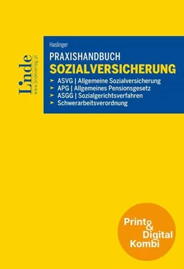 Abbildung von Haslinger | Praxishandbuch Sozialversicherung (Kombi Print&digital) | 1. Auflage | 2025 | beck-shop.de