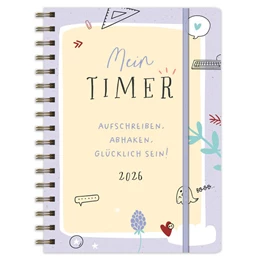 Abbildung von Mein Timer 2026 - Aufschreiben, abhaken, glücklich sein! | 1. Auflage | 2025 | beck-shop.de