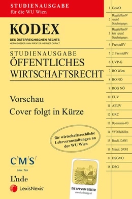Abbildung von Doralt | KODEX Öffentliches Wirtschaftsrecht 2025 - inkl. App | 13. Auflage | 2025 | beck-shop.de