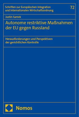 Abbildung von Samek | Autonome restriktive Maßnahmen der EU gegen Russland | 1. Auflage | 2025 | 72 | beck-shop.de