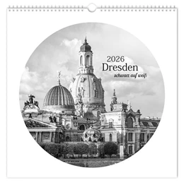 Abbildung von Schubert | Kalender Dresden schwarz / weiß 2026 | 1. Auflage | 2025 | beck-shop.de