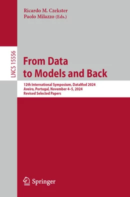Abbildung von Czekster / Milazzo | From Data to Models and Back | 1. Auflage | 2025 | beck-shop.de