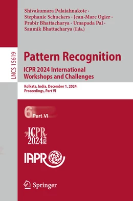 Abbildung von Palaiahnakote / Schuckers | Pattern Recognition. ICPR 2024 International Workshops and Challenges | 1. Auflage | 2025 | beck-shop.de