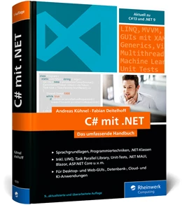Abbildung von Kühnel / Deitelhoff | C# mit .NET | 9. Auflage | 2025 | beck-shop.de