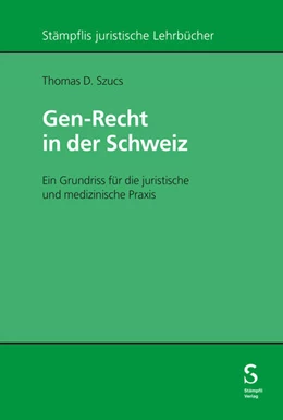 Abbildung von Szucs | Gen-Recht in der Schweiz | 1. Auflage | 2025 | beck-shop.de