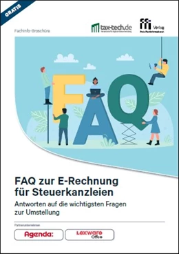 Abbildung von FAQ zur E-Rechnung für Steuerkanzleien | | 2025 | beck-shop.de