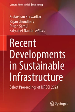 Abbildung von Kurwadkar / Choudhary | Recent Developments in Sustainable Infrastructure | 1. Auflage | 2025 | beck-shop.de